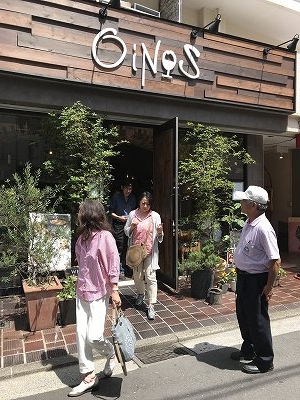 さらに下って行くと、石川町駅に到着。予約をしておいたイタリアンレストランにて、ランチ会(^^♪