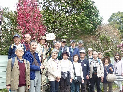 18名の参加者、大満足の楽しい散策でした～(^.^)/~~~