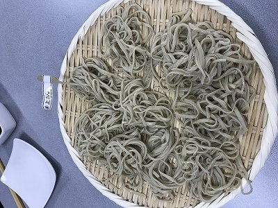 Iさんのお蕎麦です。奥様の為に頑張りました(^^)/