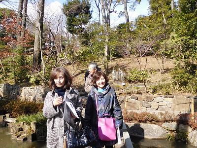 お天気が良くて気持ち良い散策です!!