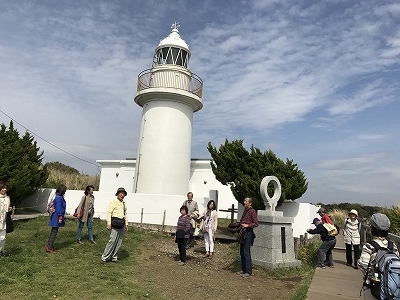 「城ヶ島灯台」です。日本で５番目に点灯されたそうです。