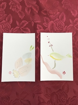 品の良い、優しい色合いですね! 寺井さん作