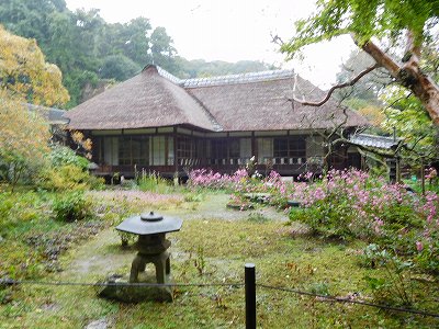 浄智寺の庭園