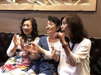 瀬戸の花嫁を合唱♬~