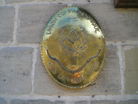 La plaque de la cayenne de Brive