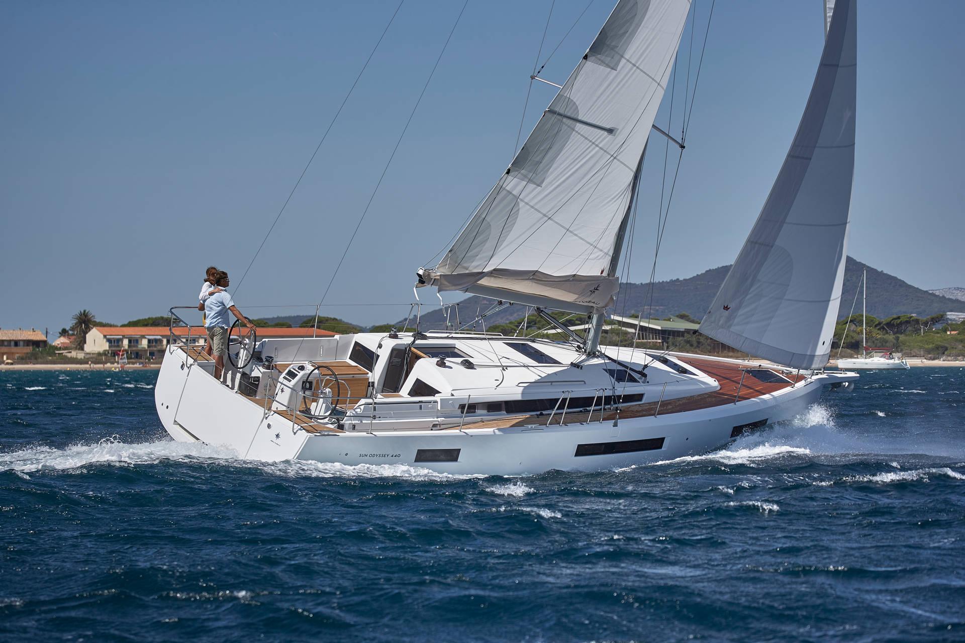 Sun Odyssey 440 Segelyacht Korfu für junge Gäste
