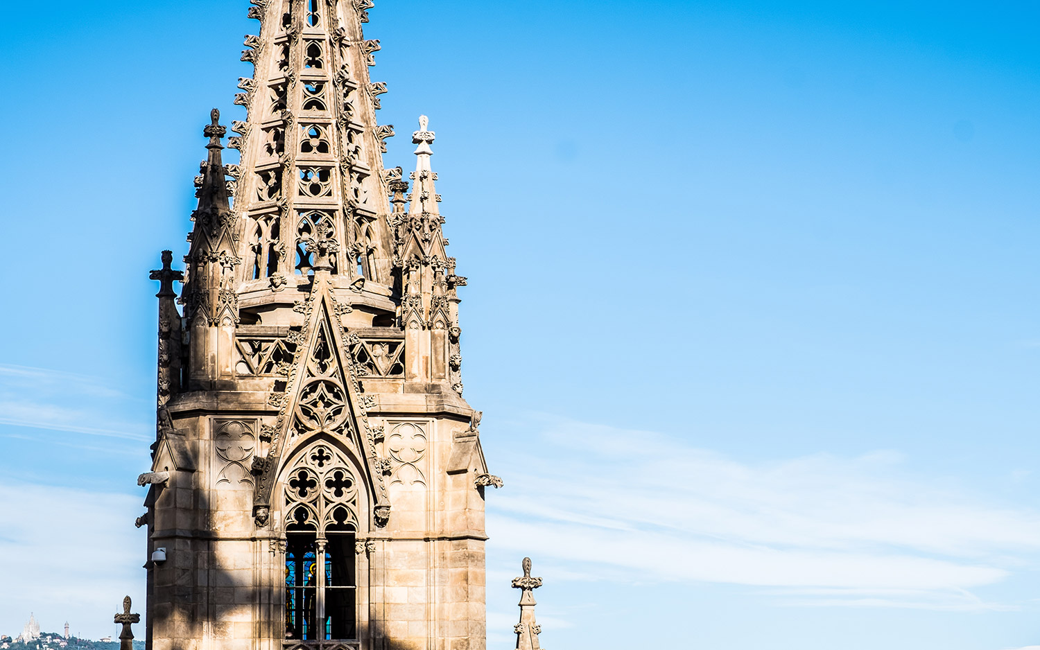 Die eindrucksvolle Kathedrale in Barcelona