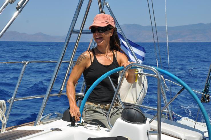 Skipperin Natascha Griechenland Yachtcharter ab Athen