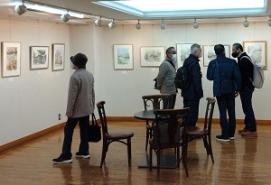 スケッチ展会場写真