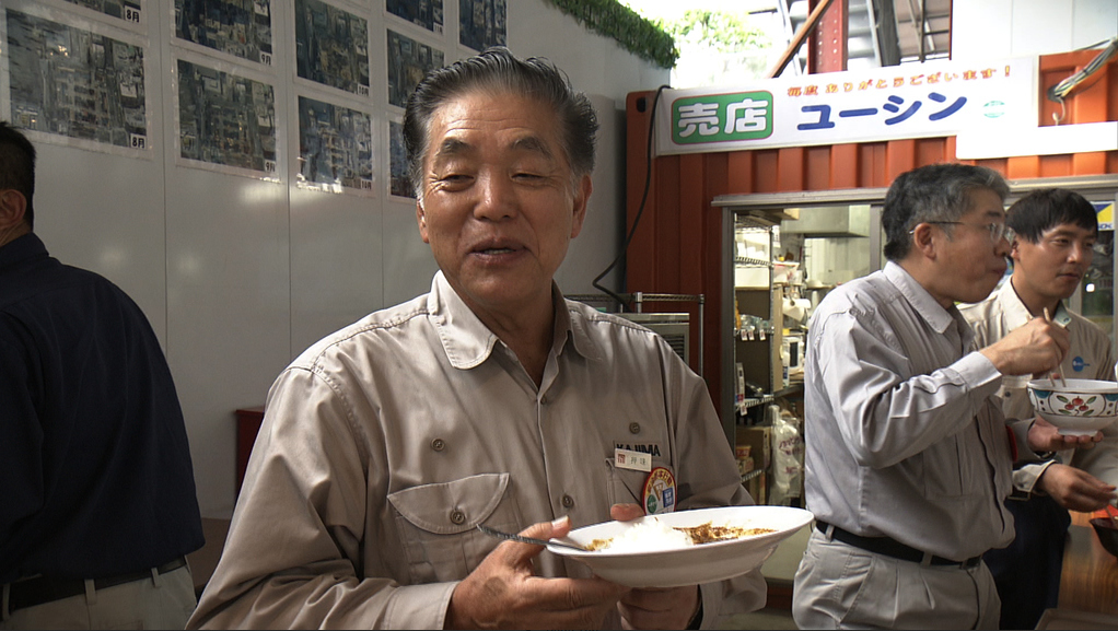 鹿島建設・押味社長　現場で立ちメシ