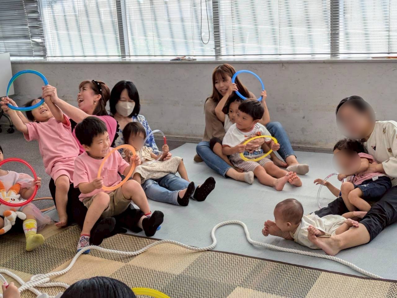 ようこ先生とのコラボ”リズムたいそう”で遊んだよ！2025．10．5