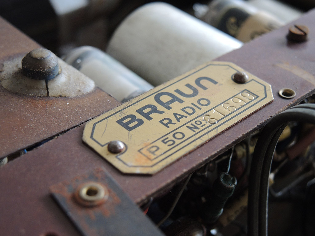 Braun + Radio 1950'er Braun Piccolo 50 die kettwiger