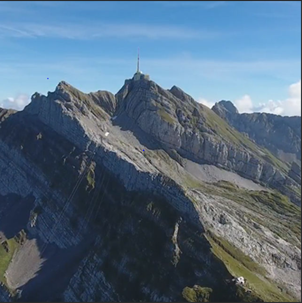 Säntis Besuch mit Überraschungen