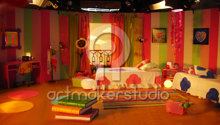 Escenografía programa infantil "Fada Paca" TV3 2006