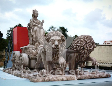 Escultura de Cibeles para la Copa de Rey Valencia 2011