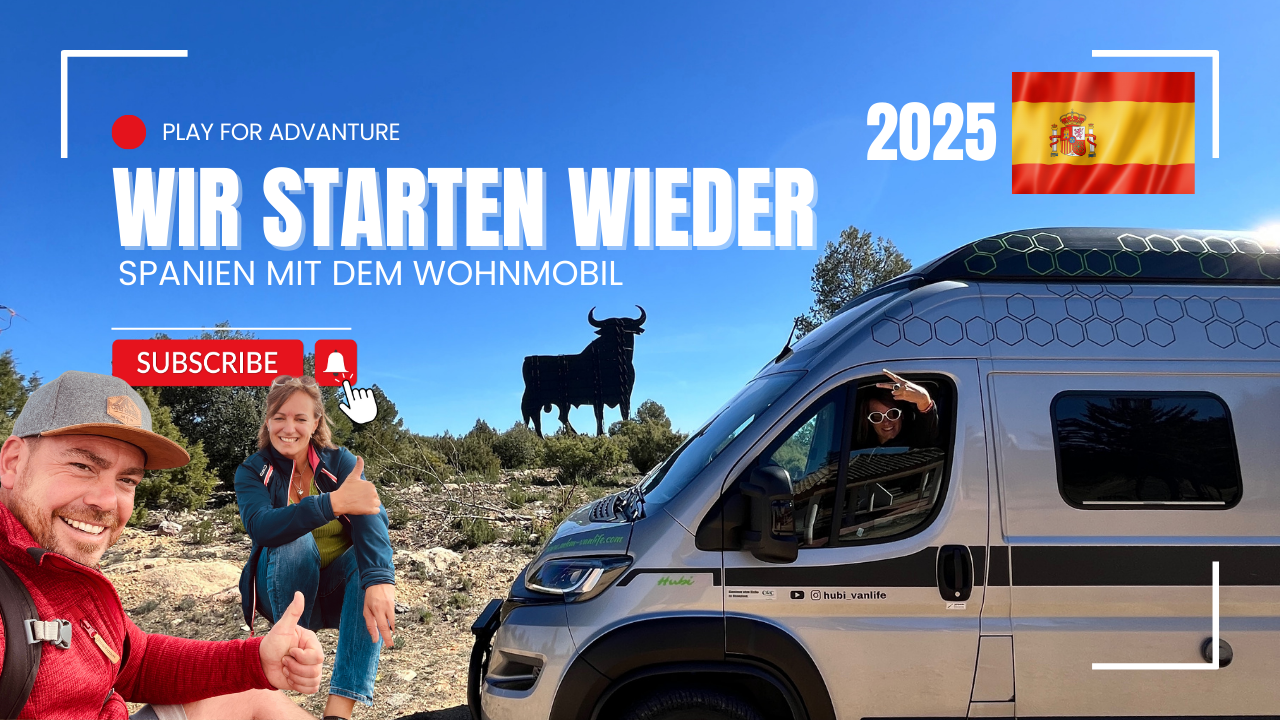 Wintertour 2025 mit dem Wohnmobil nach Spanien