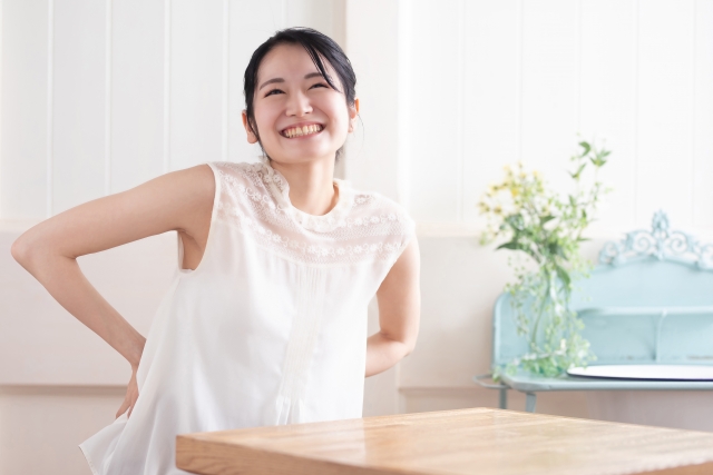 腰の違和感を感じにくくなった