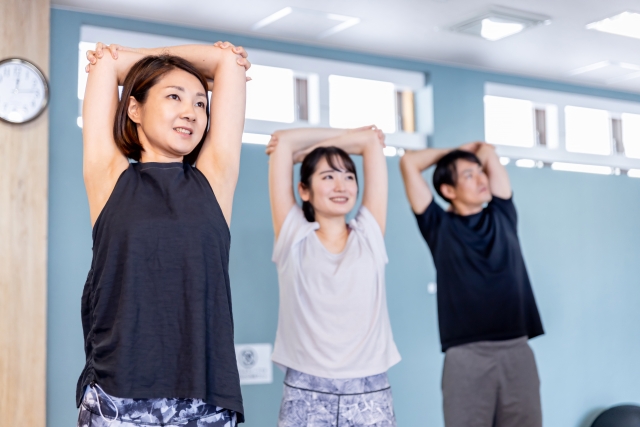 寒くても身体を動かしましょう