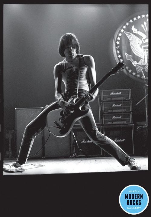 The Ramones guitarist Johnny Ramone, 1980 © David Corio/MRG