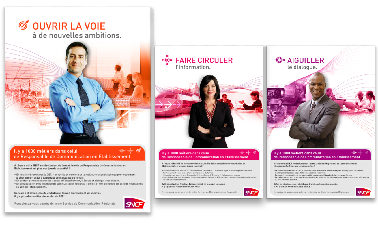 Campagne de recrutement SNCF