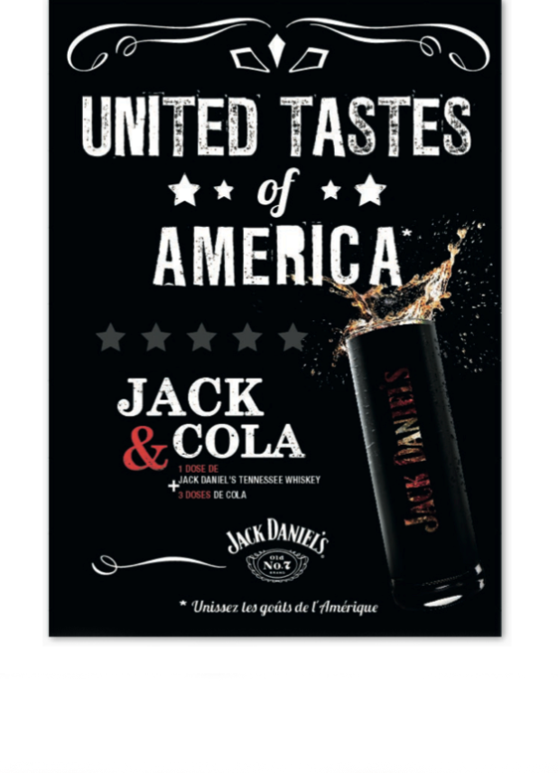 Campagne de lancement cocktail Jack Daniel's