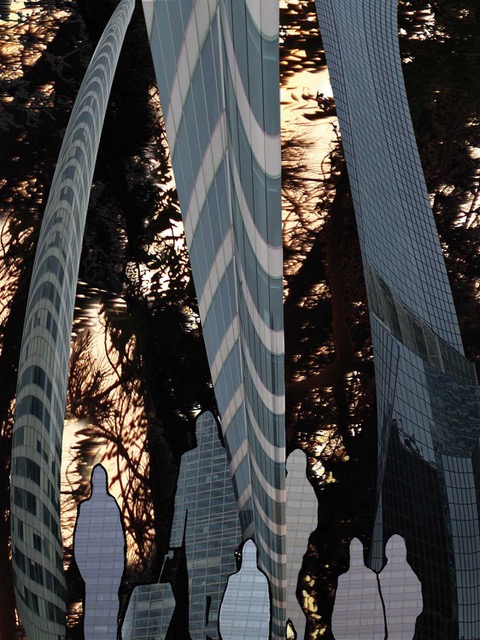 Claudie BASTIDE, " Jungle urbaine 24", Photos sur dibond, 112X80 cm, 800€