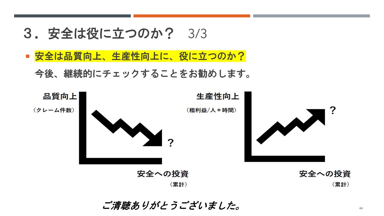 工場で安全教育