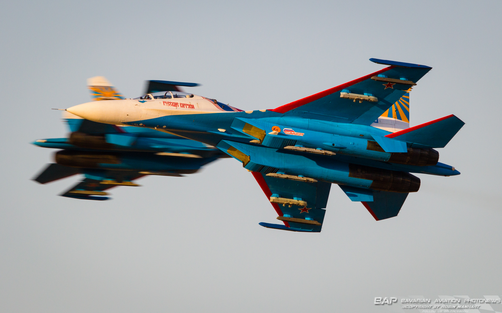 Mighty "Flanker's" of the Russian Knights
