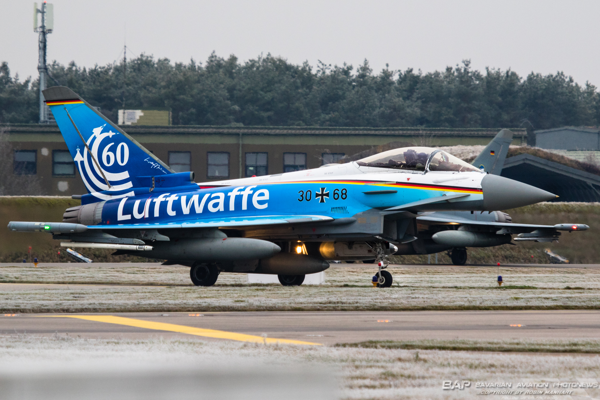 30+68 Eurofighter GS TLG74 GAF "60 Years Luftwaffe c/s"; 