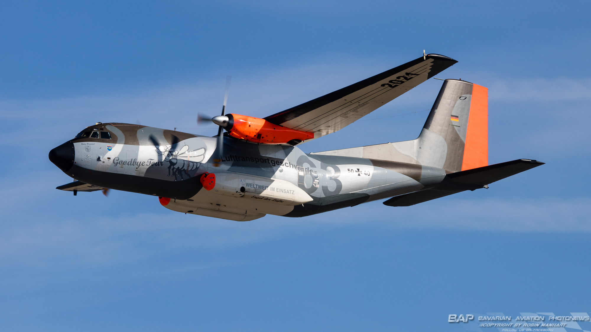 50+40 C-160D Transall "Retro Brummel" 