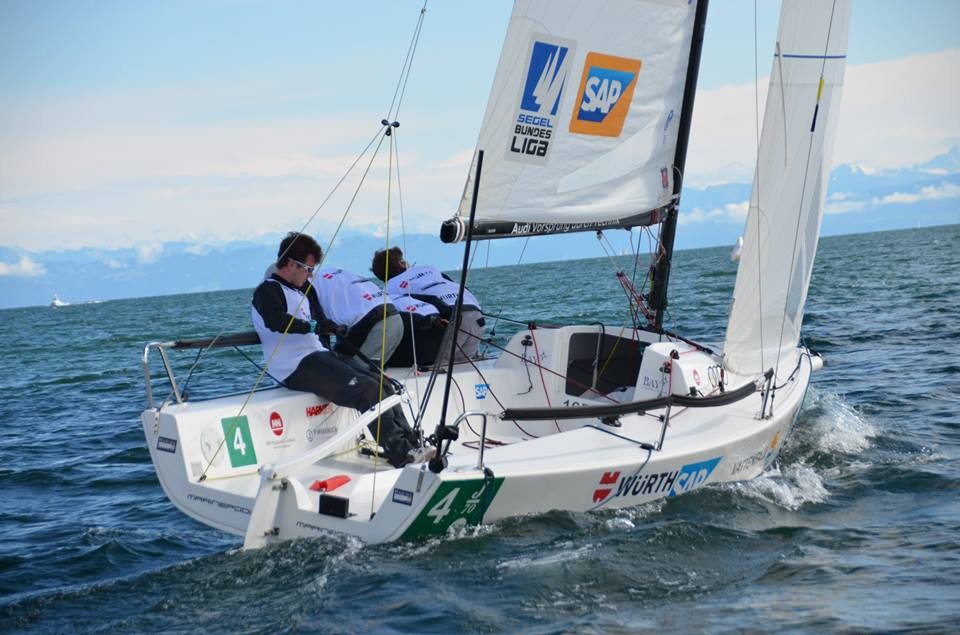 J/70 während Swiss Sailing League