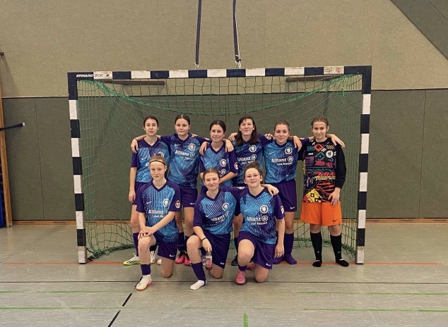 C-Juniorinnen: 2. Platz bei der Vorrunde der Landesmeisterschaften im Futsal in Schkeuditz