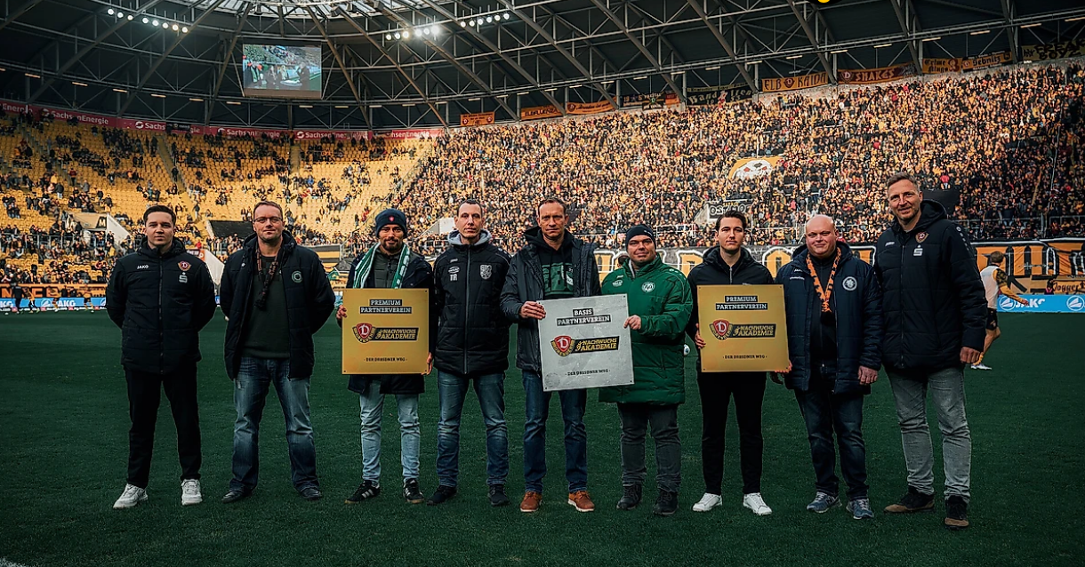 Ehrung der Partnervereine des DRESDNER Wegs