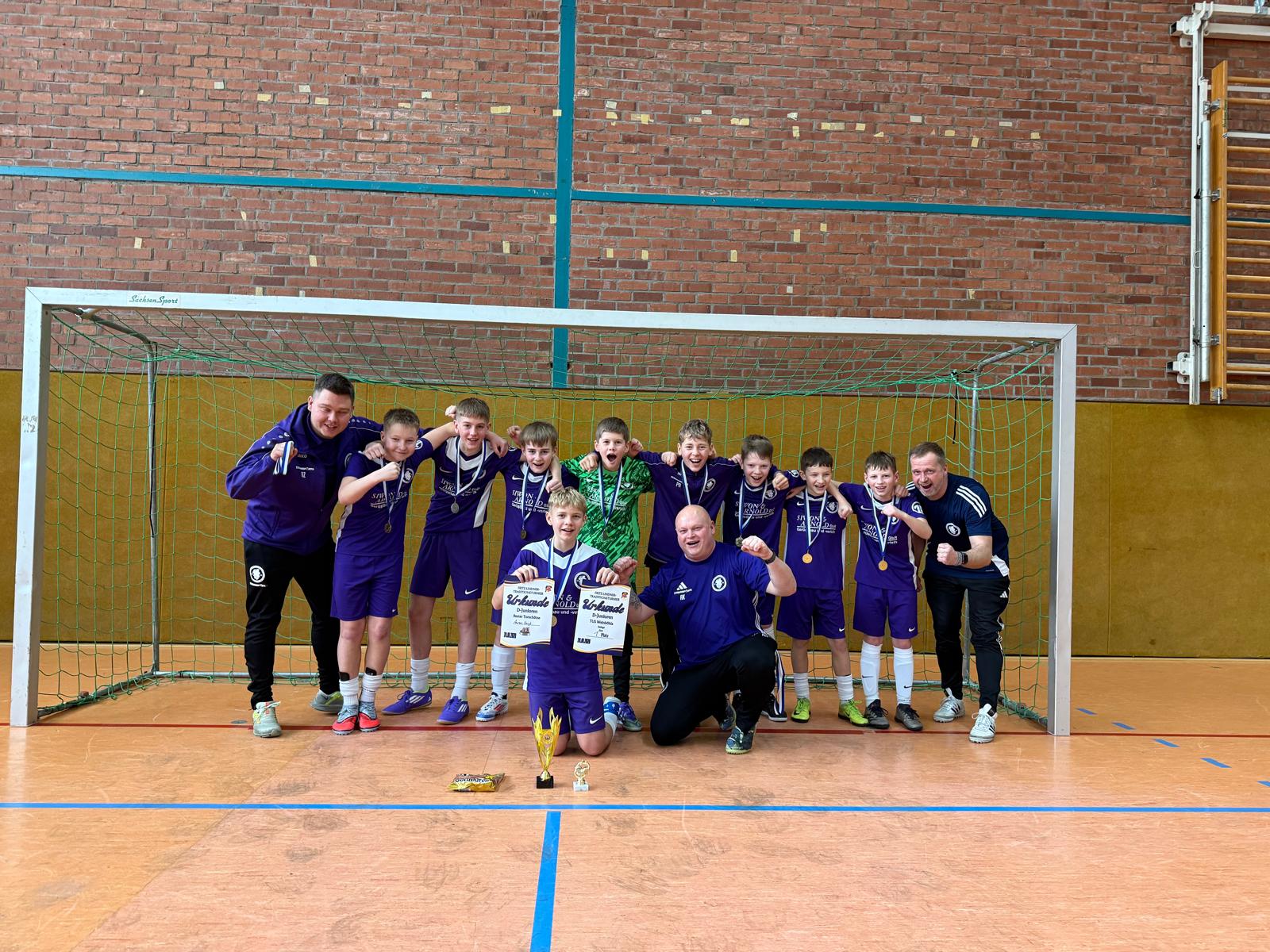 D1: 1. Platz beim Fritz-Lindner-Turnier der BSG Stahl Riesa