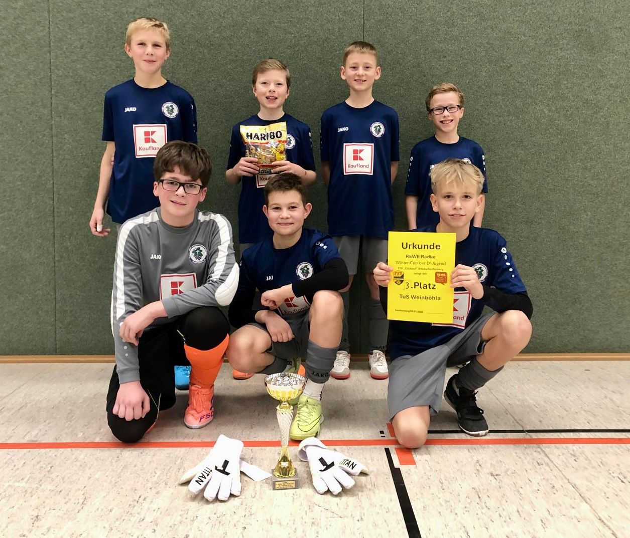 D2 (Team 1): 3. Platz beim Hallencup des FSV Brieske-Senftenberg