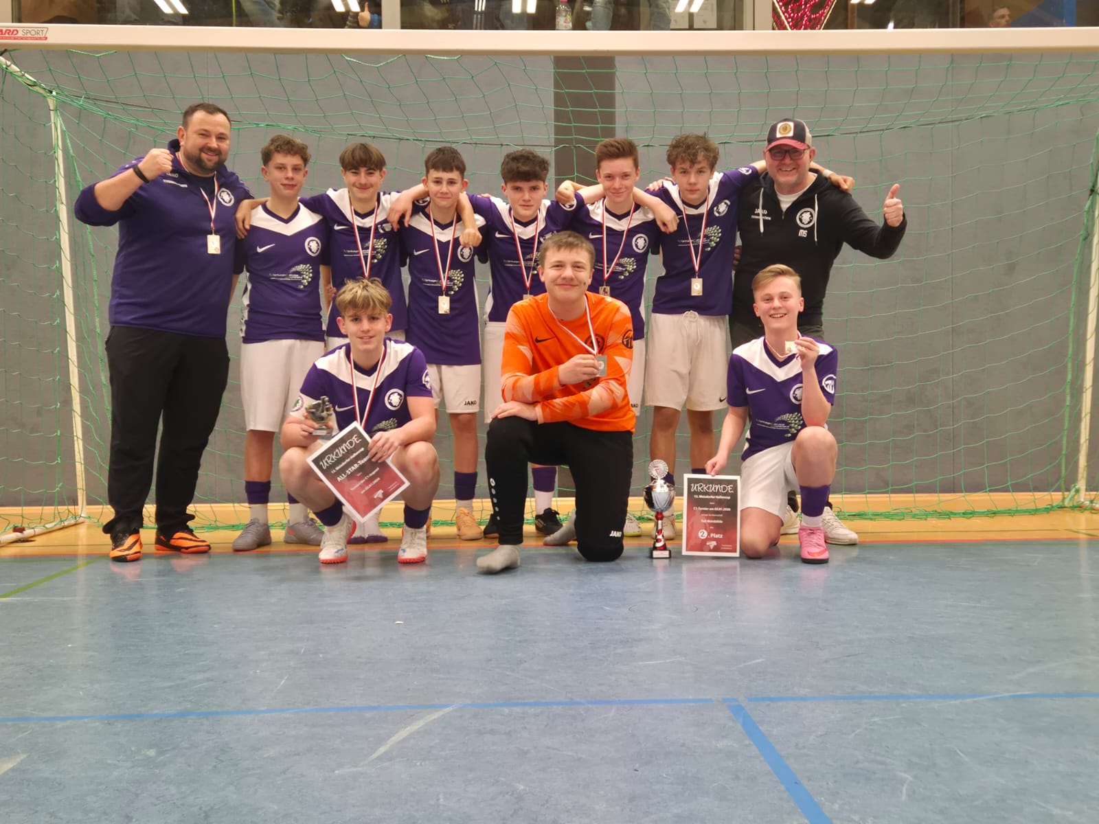C1: 2. Platz beim 13. Weixdorfer Hallencup