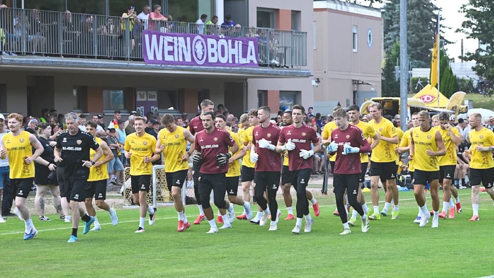 Gelungener Trainingsauftakt in Weinböhla