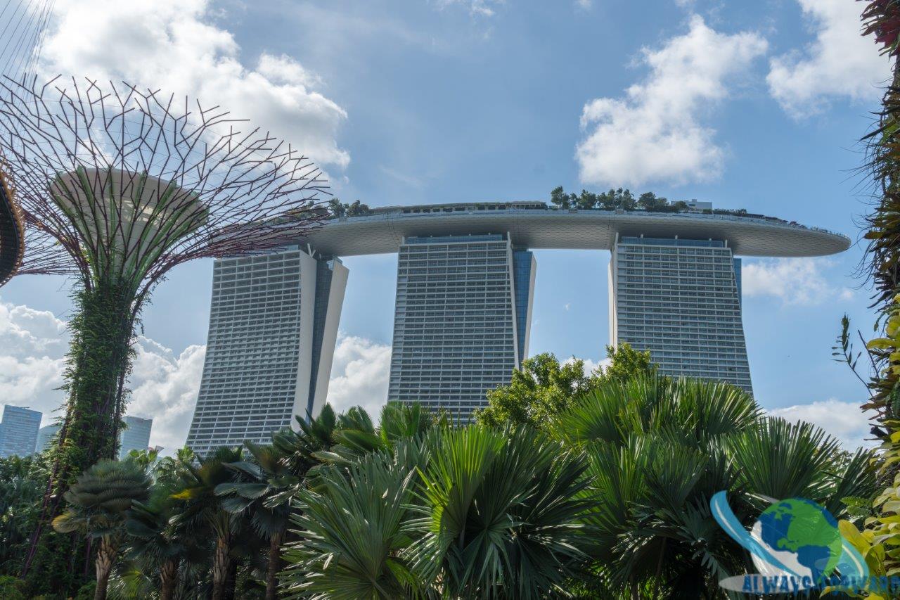 das berühmte Hotel in Singapur