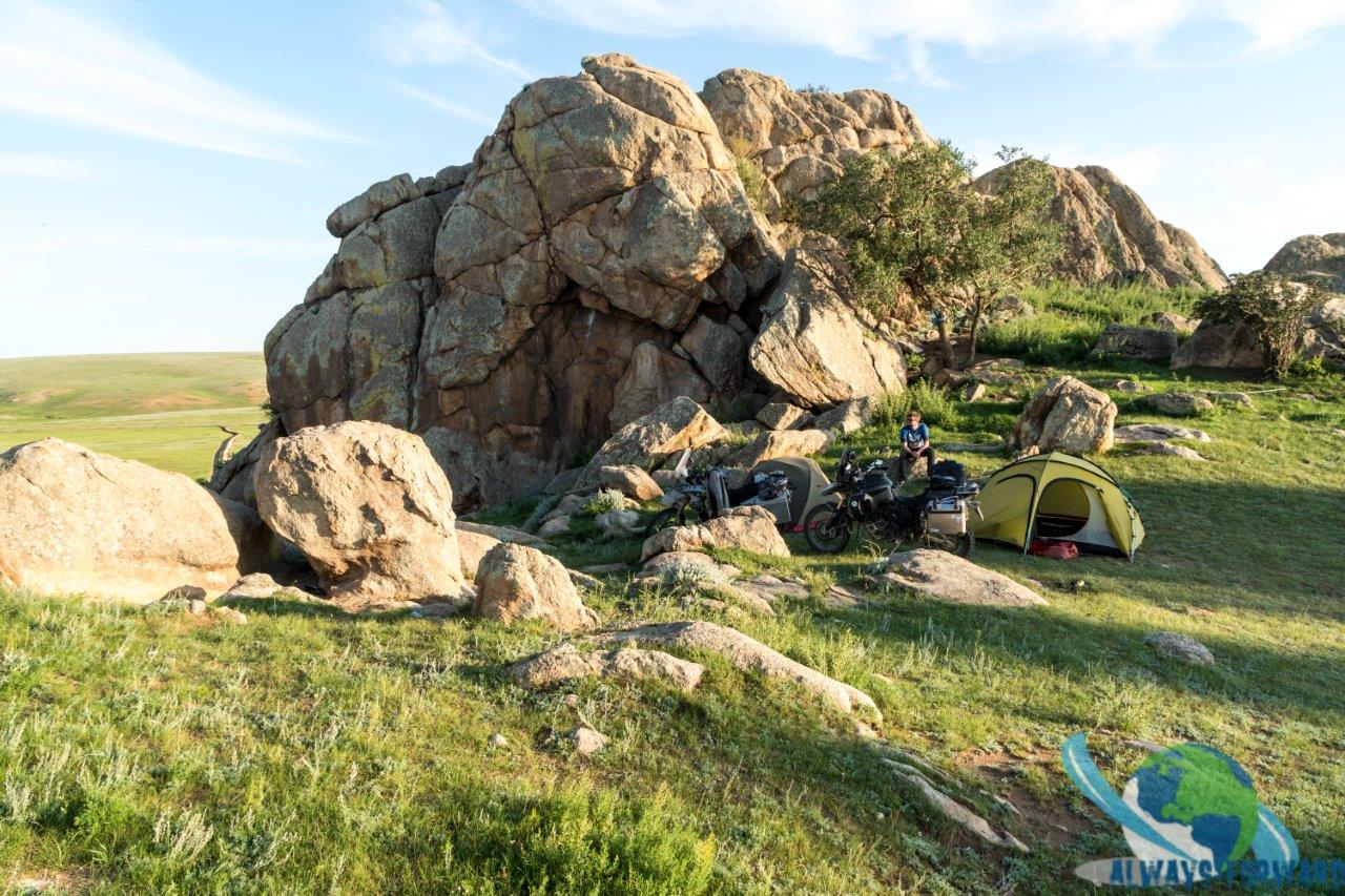 Wilder Campingplatz