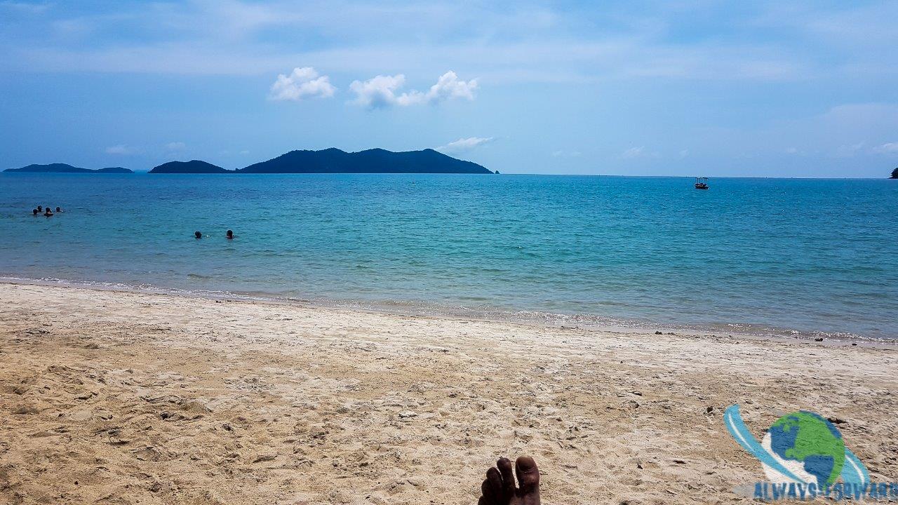 Relaxen am Sandstrand