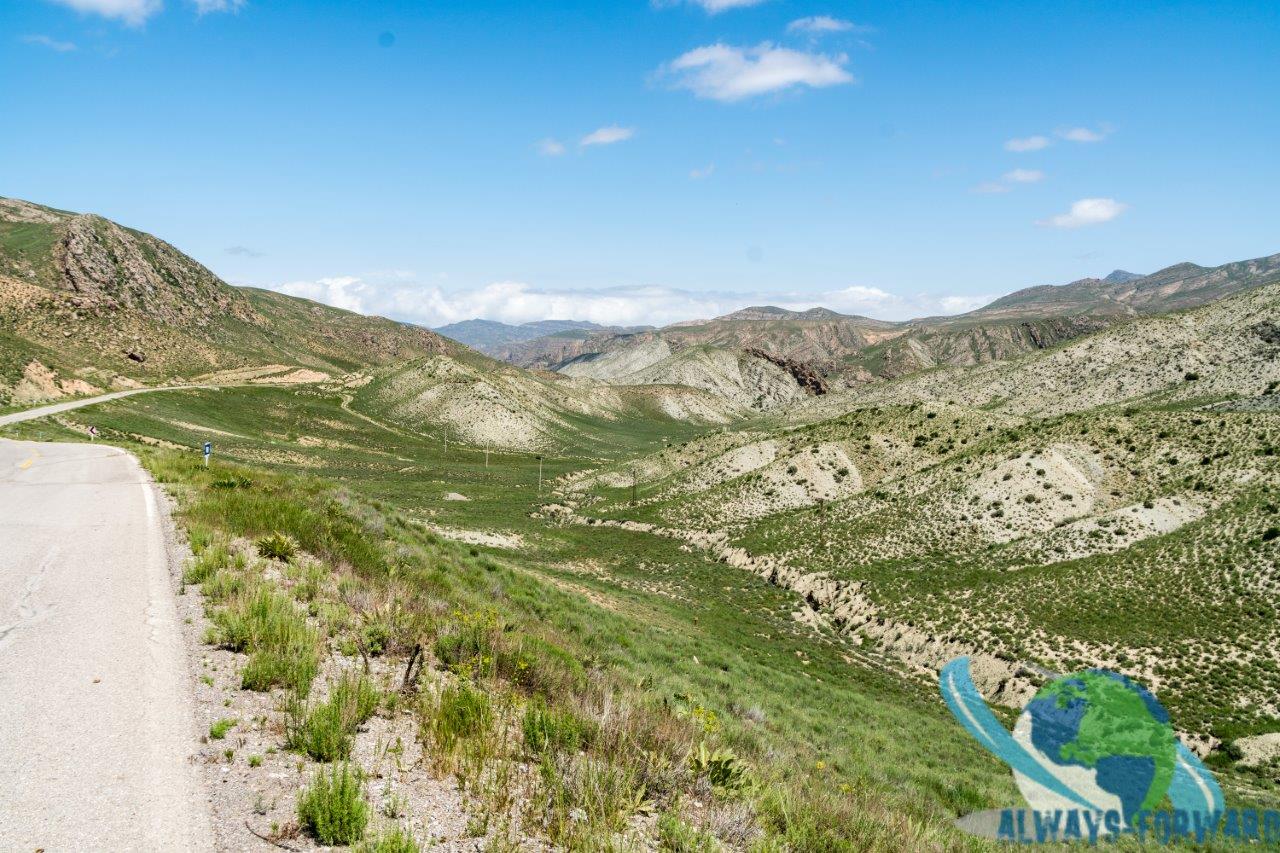 Richtung Grenze nach Asgabat