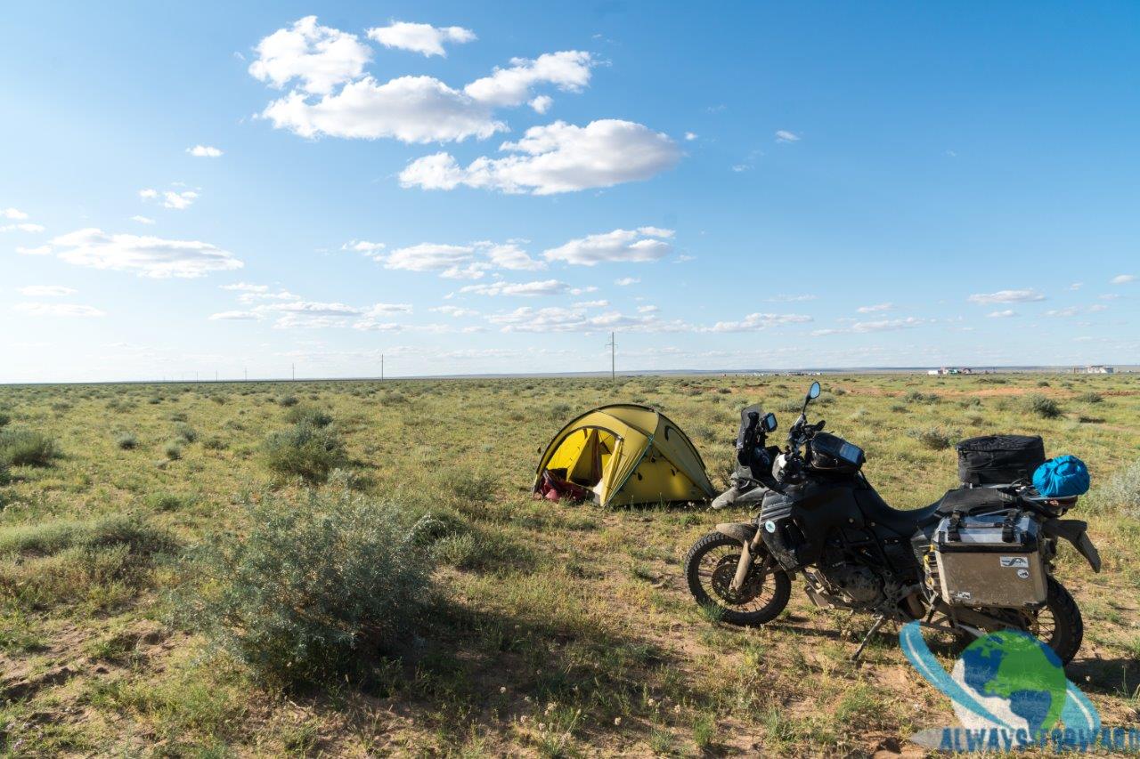 letztes mal zelten in der Mongolei