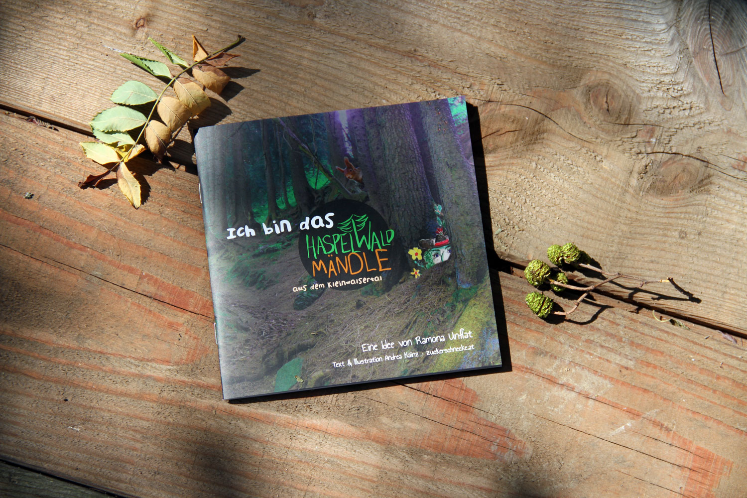 Das Haspelwaldmändle im Kleinwalsertal – Kinderbuch – Text & Illustrationen aus dem zuckerschnecken-Büro