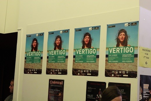 Affiches de l'exposition Vertigo.