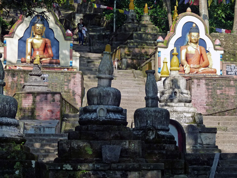 Kathmandu, Swayambhunath Tempel