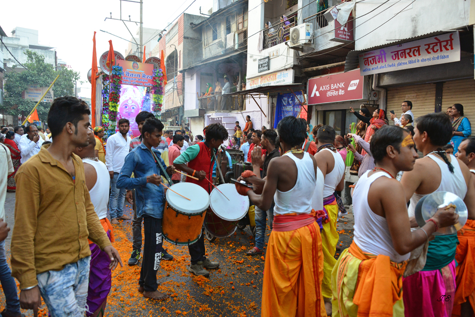 Prozession in Ujjain