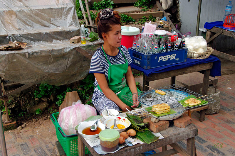 Morgenmarkt in Luang Prabang