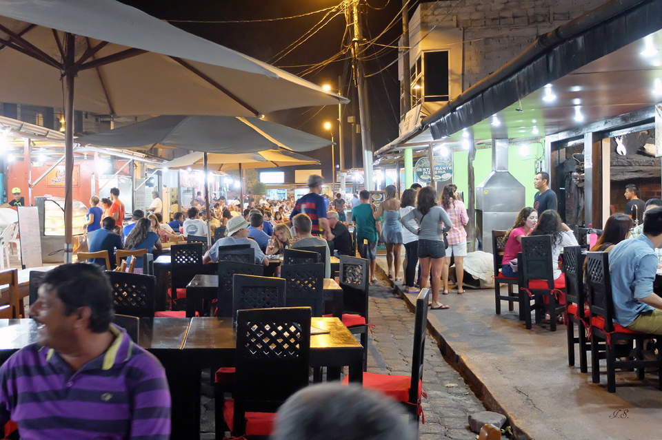 Abendessen in Puerto Ayora