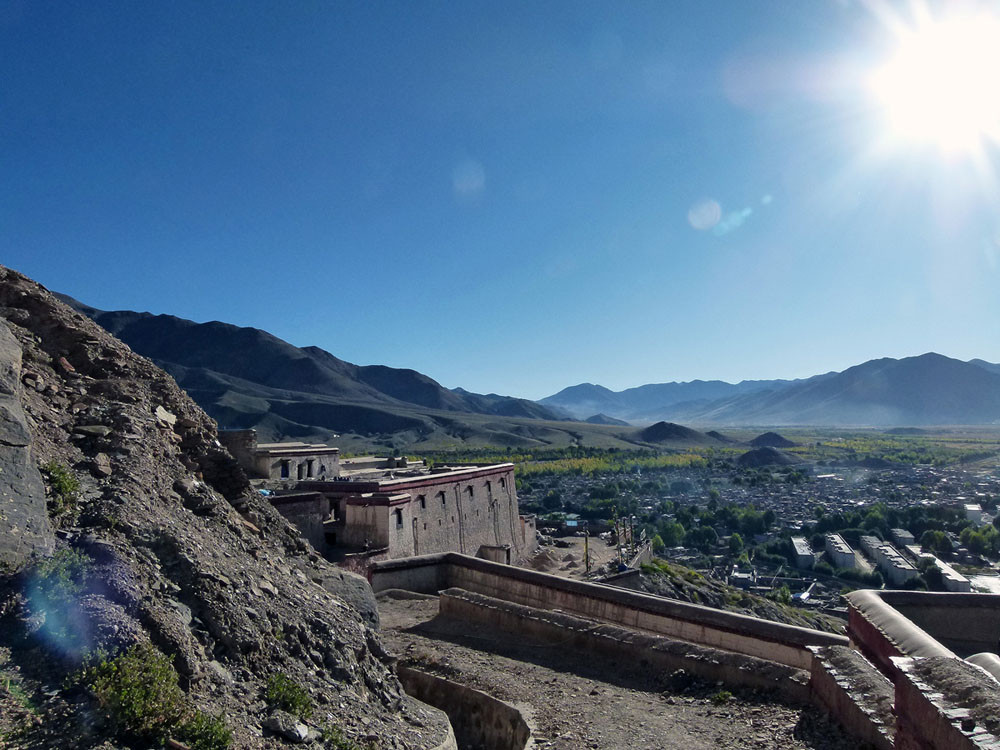 Dzong Fort, Blick über Gyantse