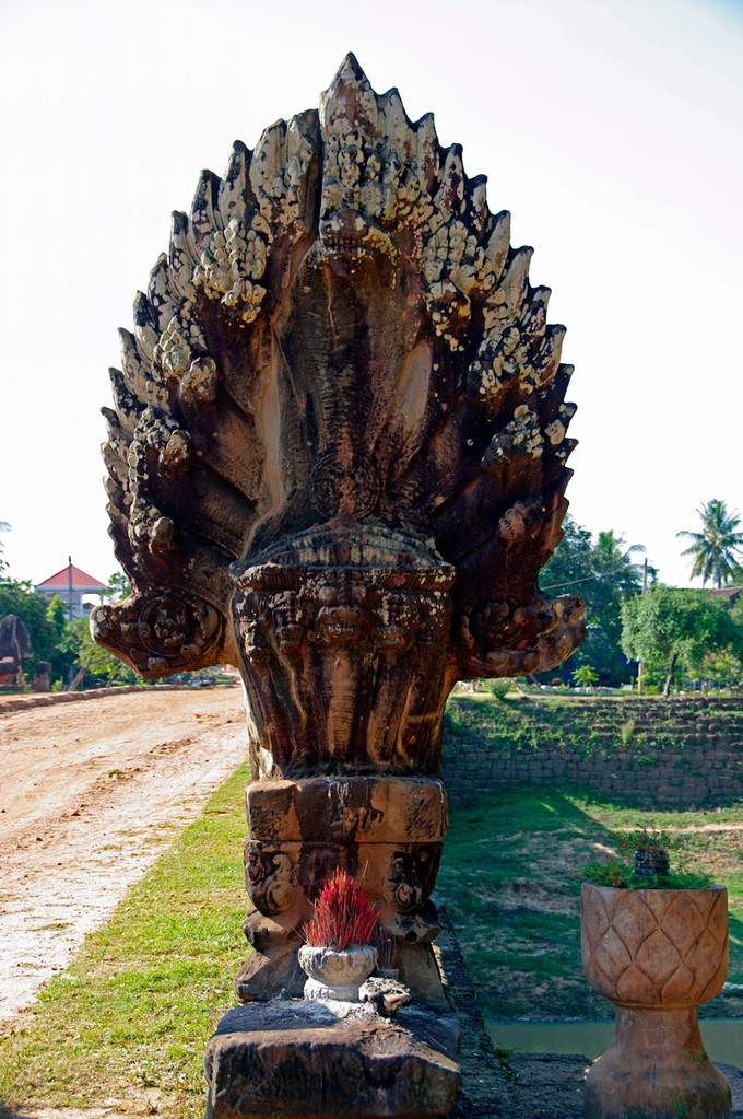 Phnom Penh - Siem Reap, alte Brücke